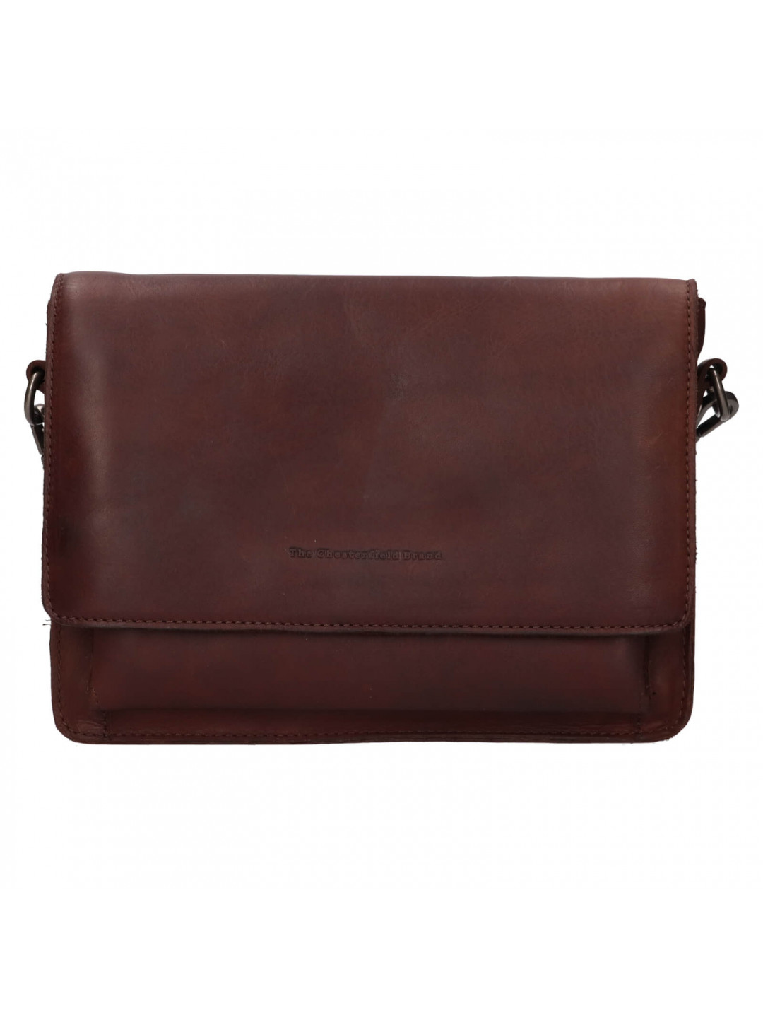 Dámská kožená crossbody kabelka The Chesterfield Brand Berenik – hnědá